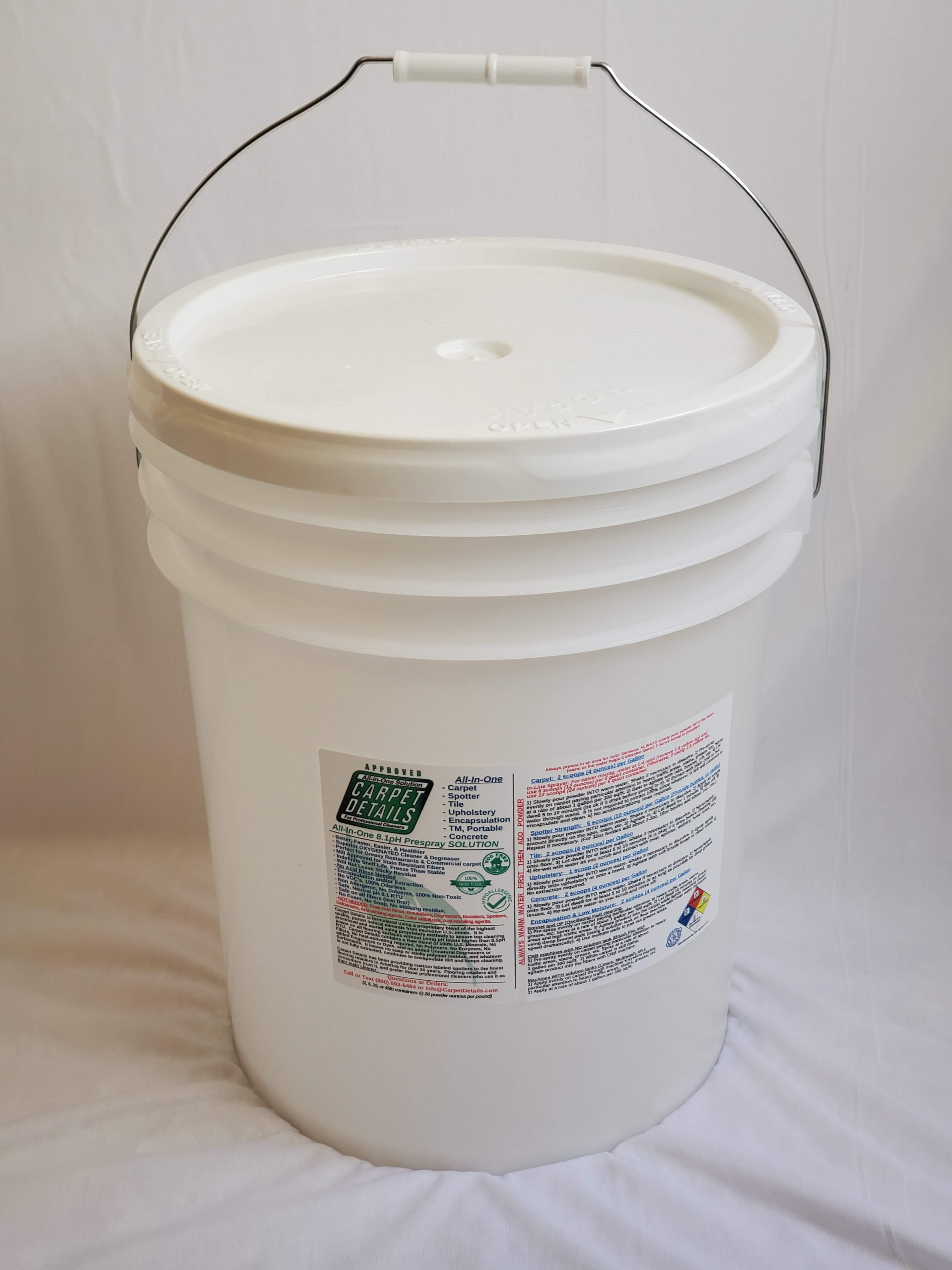 Procyon Carpet & Upholstery Cleaner Concentrate - 5 Gallon Pail